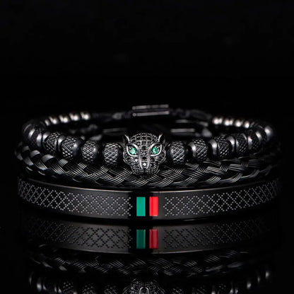 Leopard Head Bracelet - Coco & Dee UK