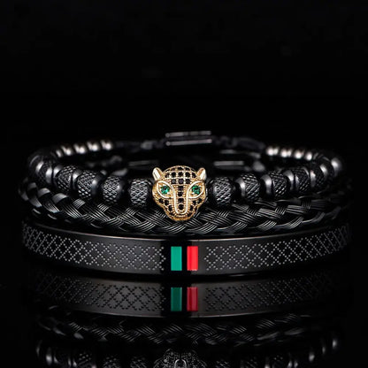 Leopard Head Bracelet - Coco & Dee UK