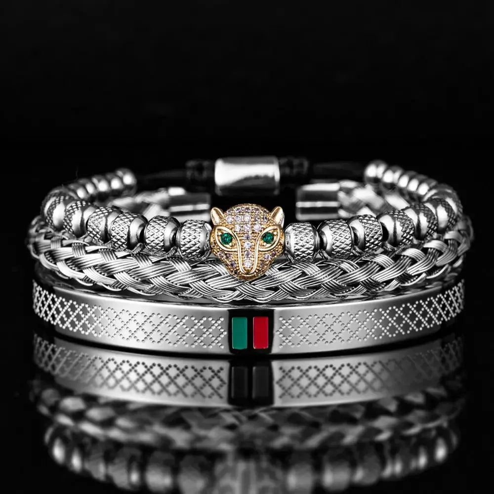 Leopard Head Bracelet - Coco & Dee UK