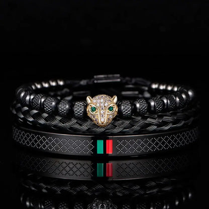 Leopard Head Bracelet - Coco & Dee UK