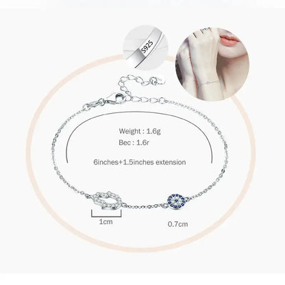 Lucky Evil Eye Bracelet Coco & Dee