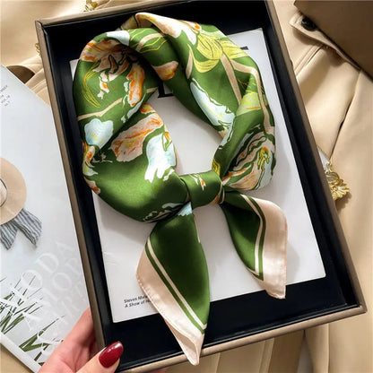 Luxury Satin Silk Scarf Coco & Dee