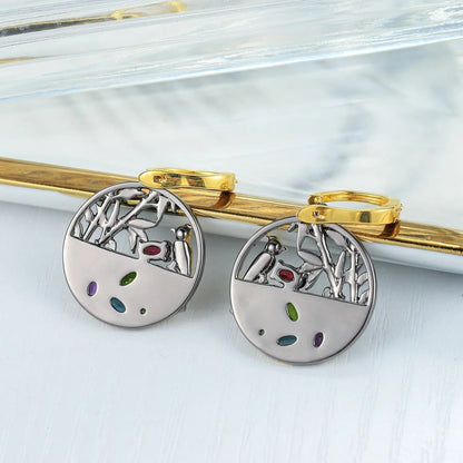 Mix Color Gemstone Earrings Coco & Dee