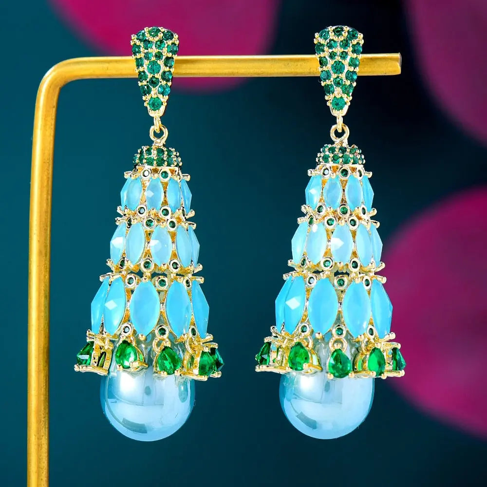 Pearl Drop Earrings Coco & Dee