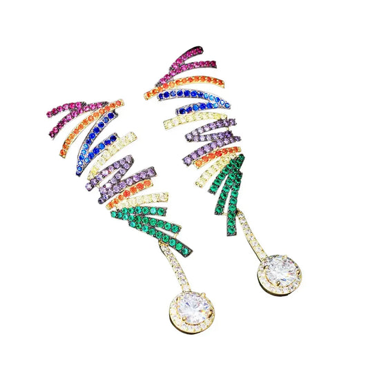 Pera Drop Earrings - Coco & Dee UK