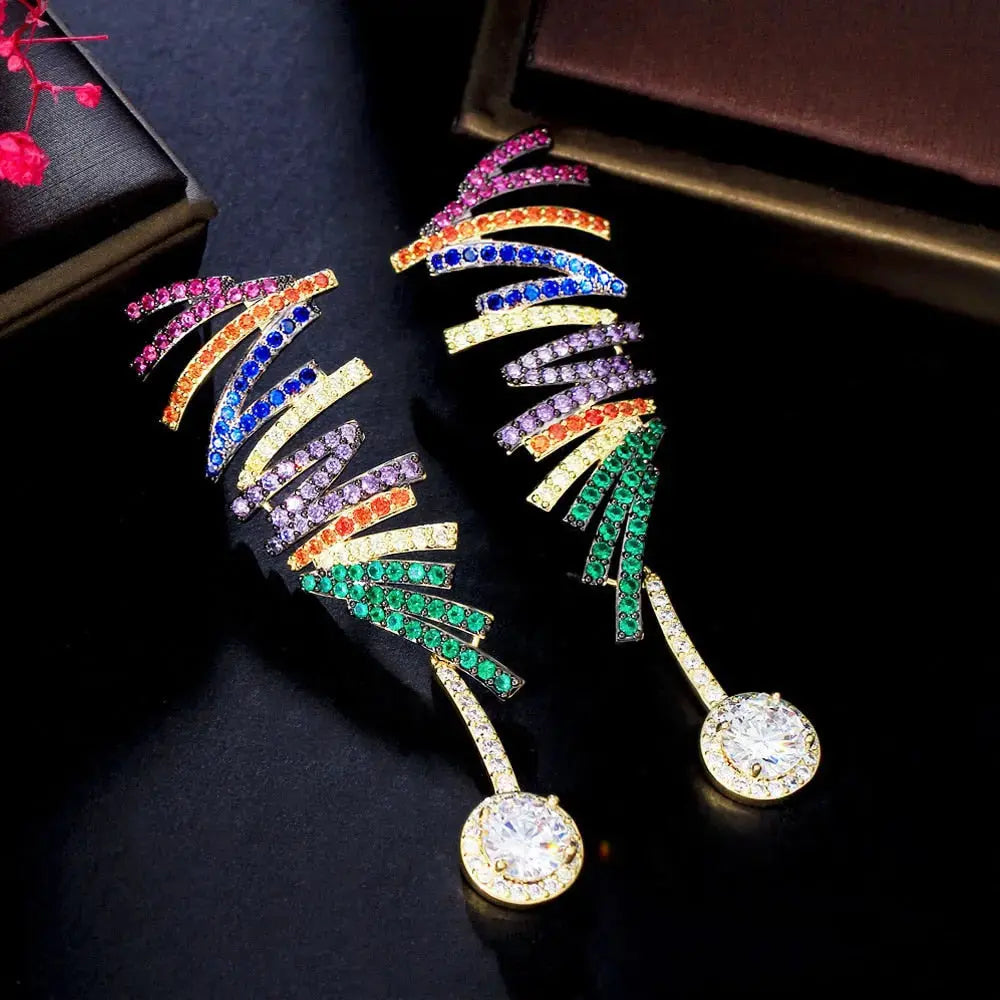 Pera Drop Earrings - Coco & Dee UK