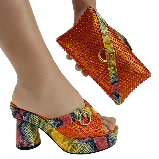 Rainbow Shoe & Bag Set - Coco & Dee UK