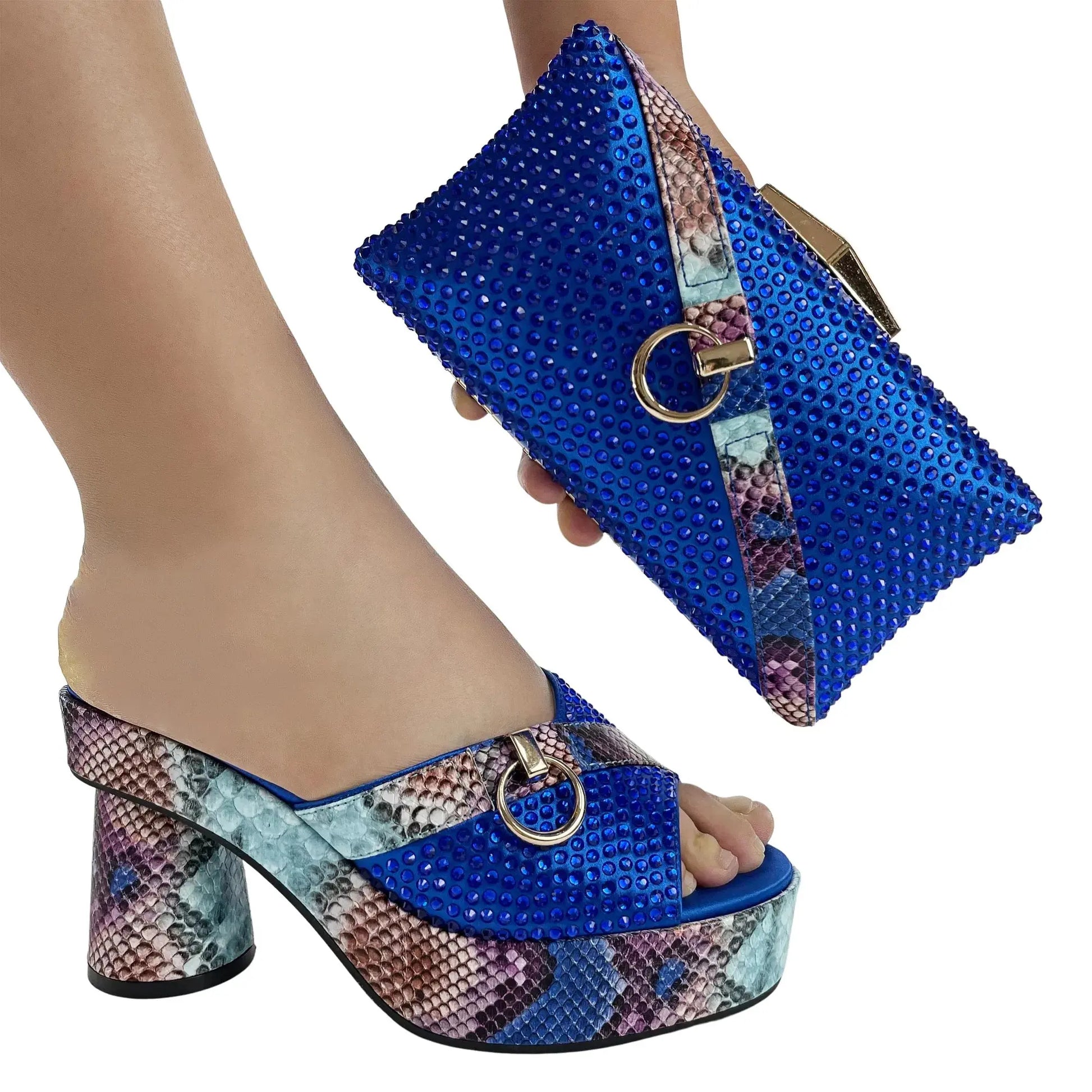 Rainbow Shoe & Bag Set - Coco & Dee UK