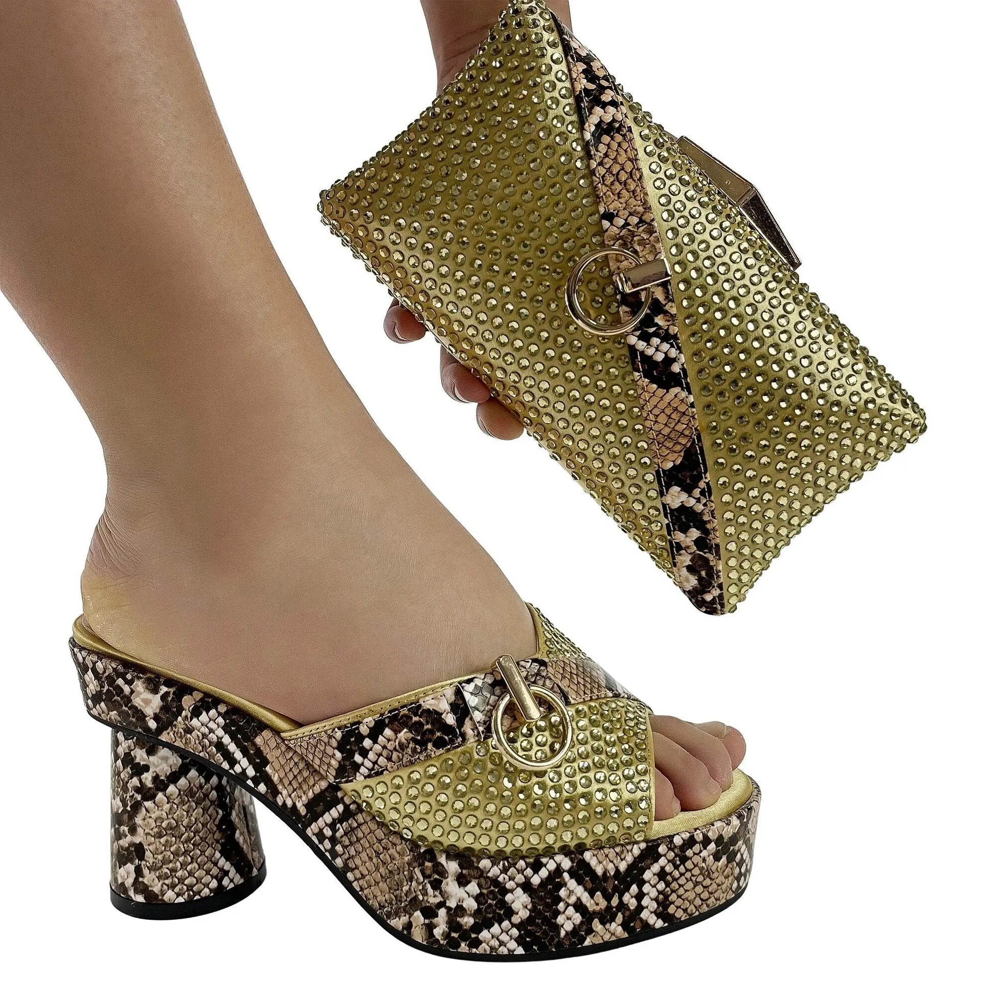 Rainbow Shoe & Bag Set - Coco & Dee UK
