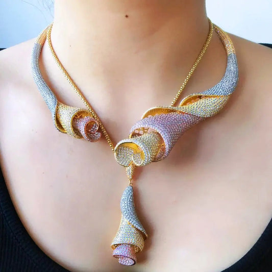Rose Petal Jewelry Set - Coco & Dee UK