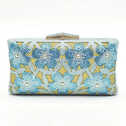 Aria Rhinestone Clutch Coco & Dee