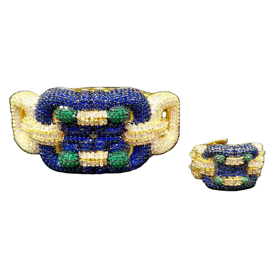 Aurora Bangle & Ring Jewellery Set