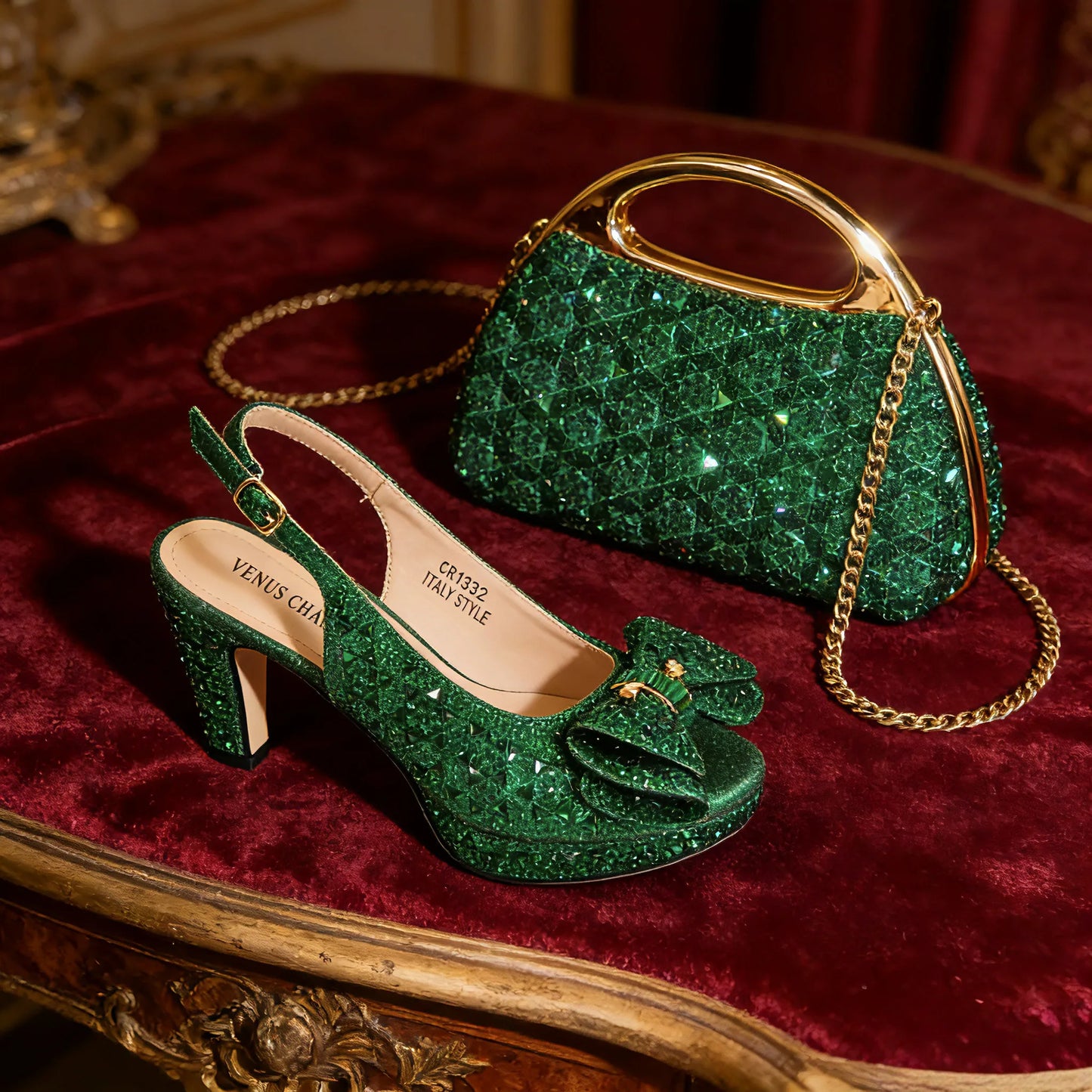 Cindrella Bag & Shoe Set
