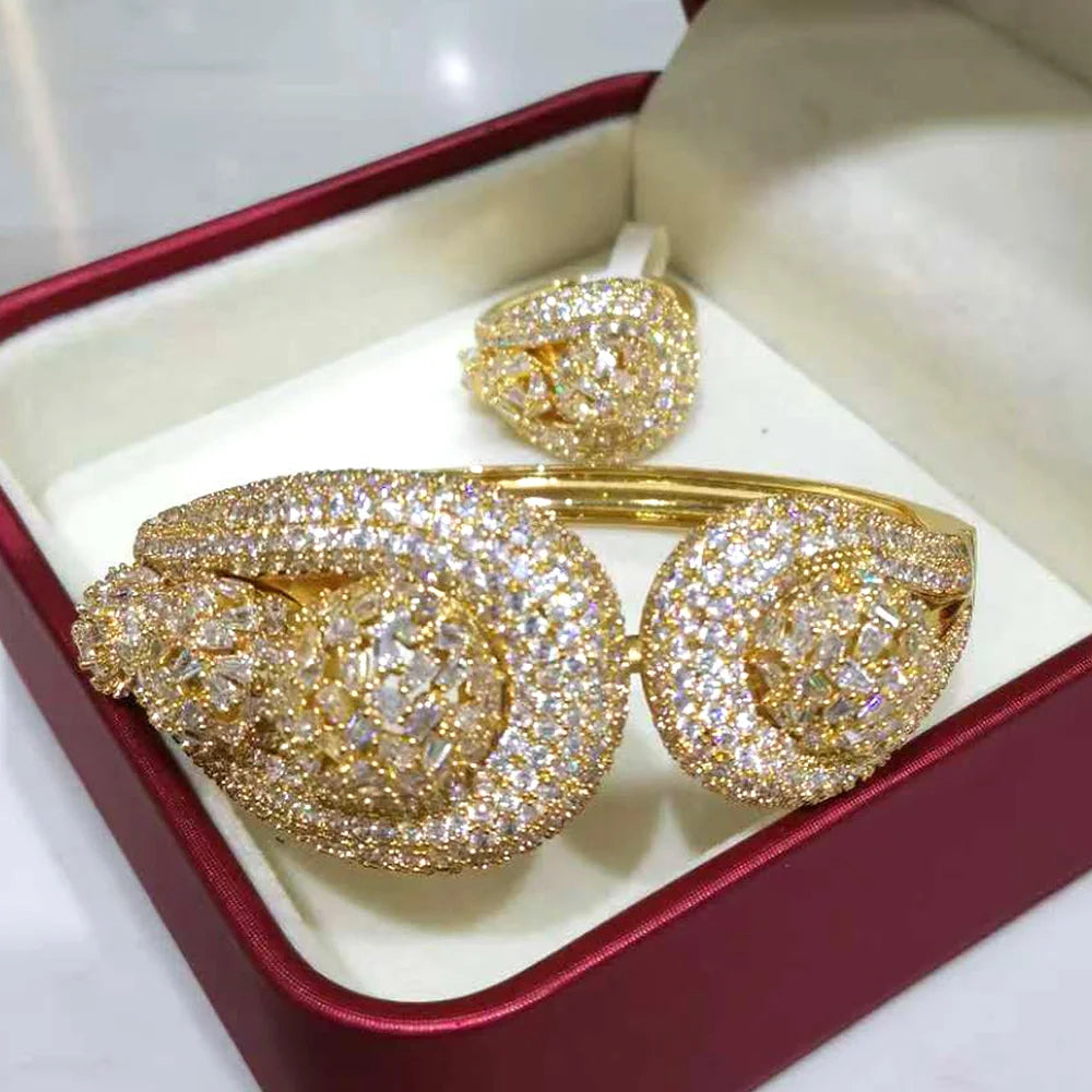 Celeste Bangle & Ring Set
