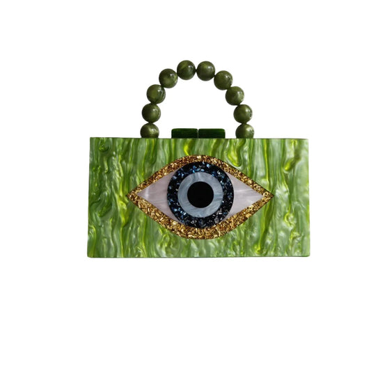 Marble Evil Eye Clutch Coco & Dee