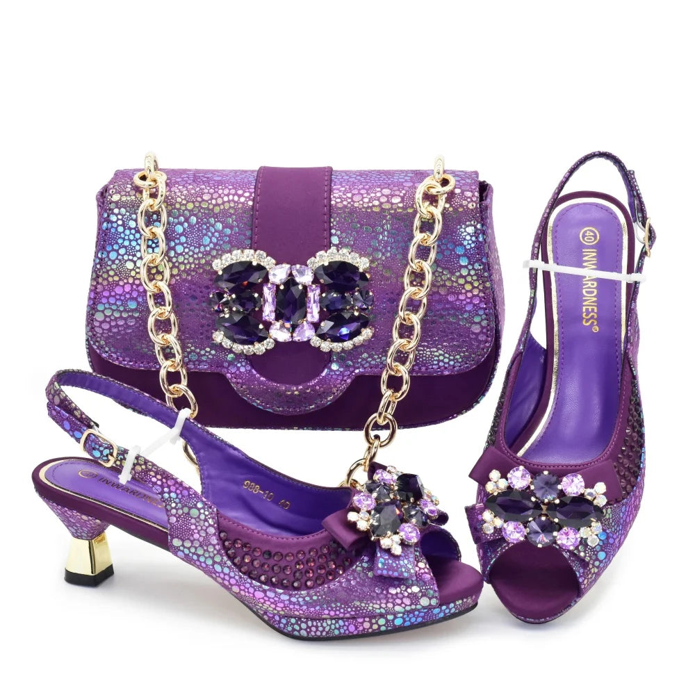 Shamita Shoes & Bag Set