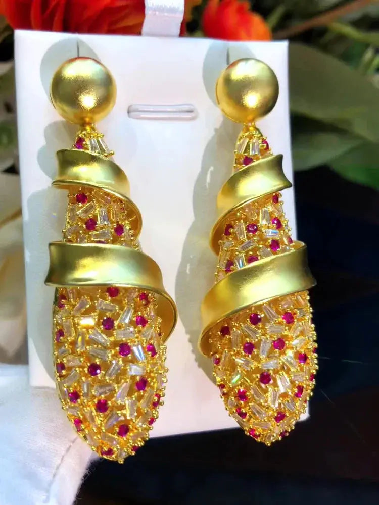 Scallop Drop Earrings Coco & Dee