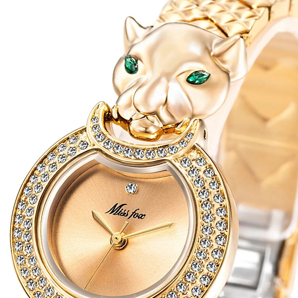 Leopard Bling Watch