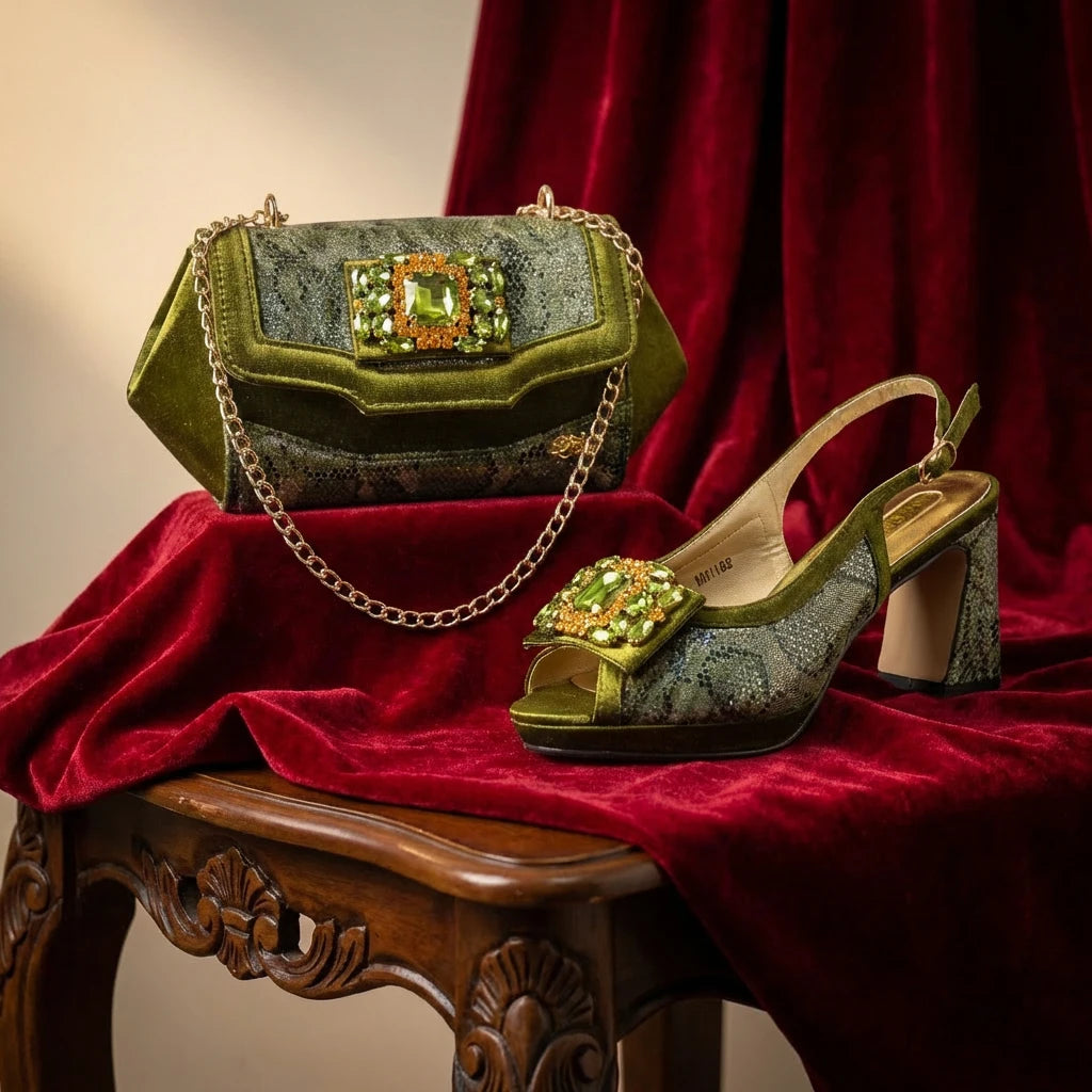 Bhumi Shoes & Bag Set