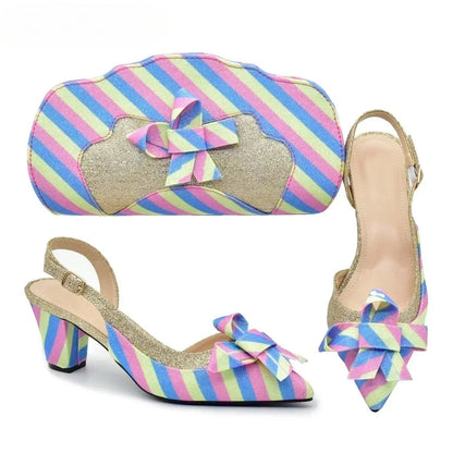Veena Shoe & Bag Set