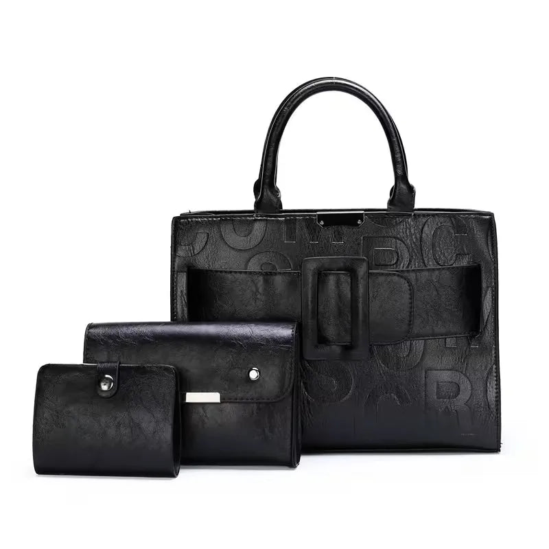 Timeless Charm 3-Piece Handbag Set