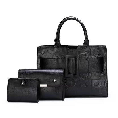 Timeless Charm 3-Piece Handbag Set