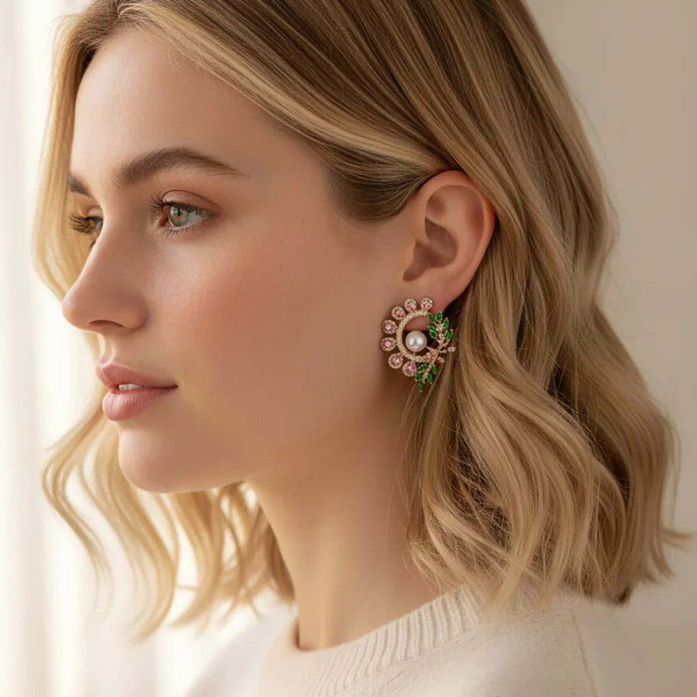 Vintage Beads Earrings