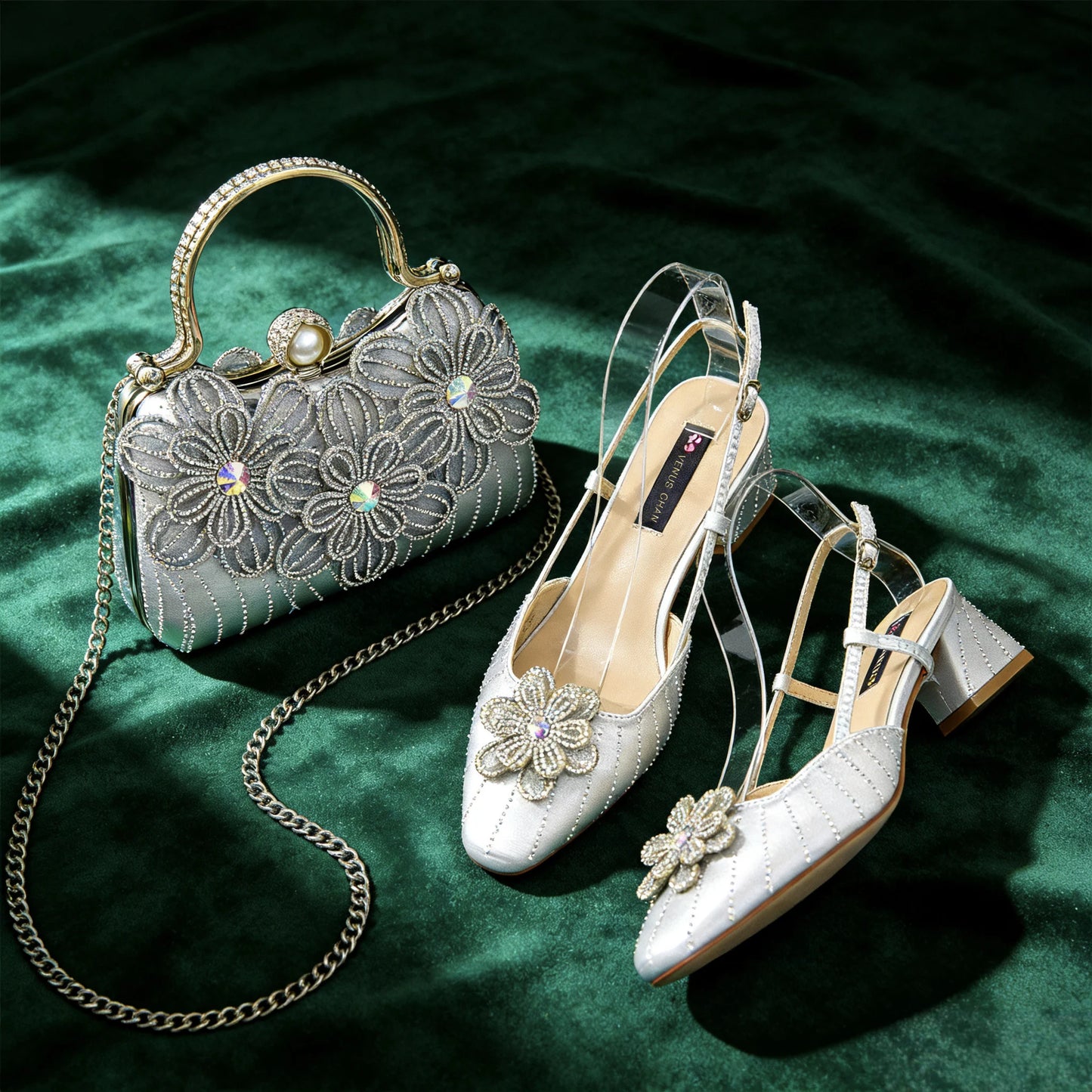 Neema Shoe & Bag Set
