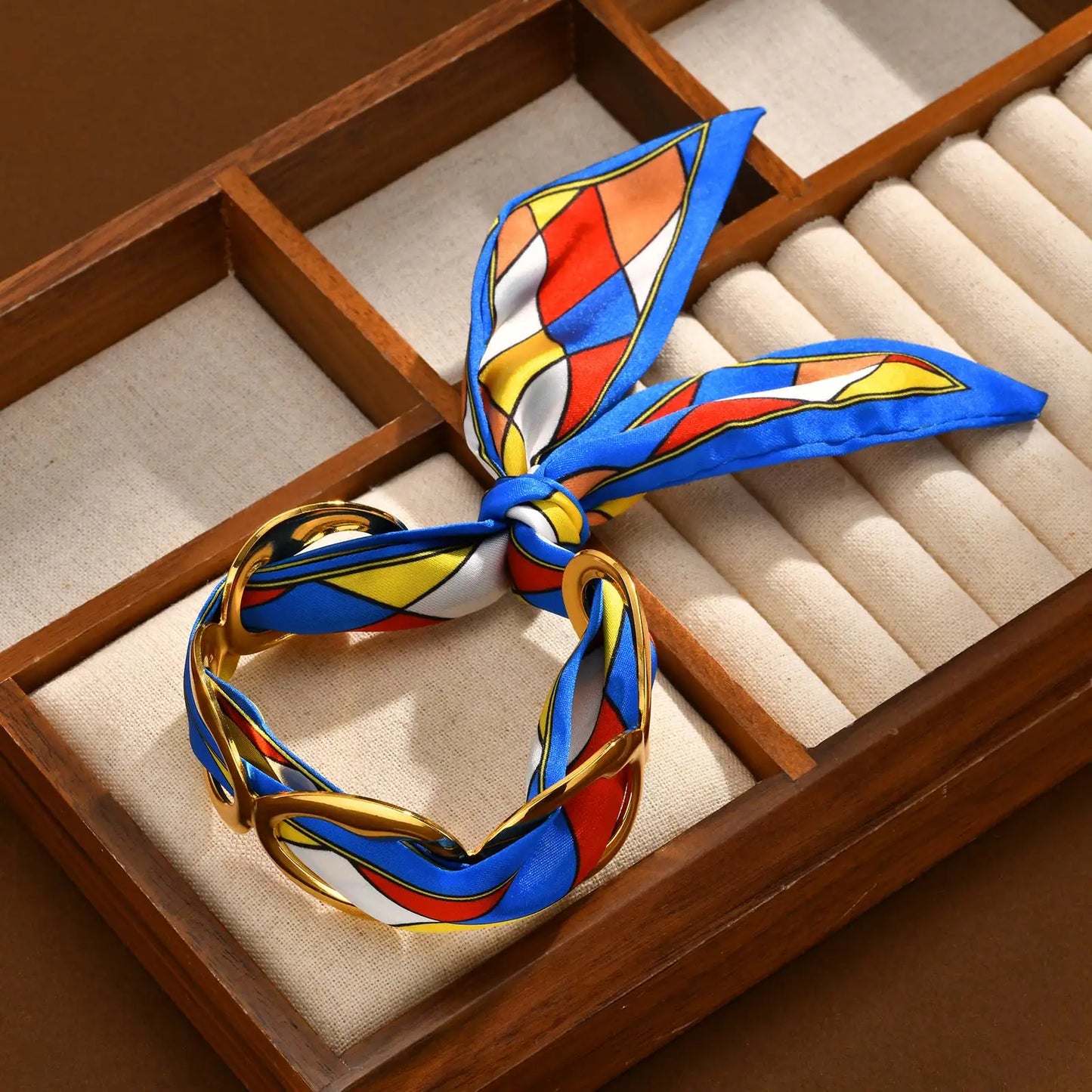 Silk Scarf Bracelet