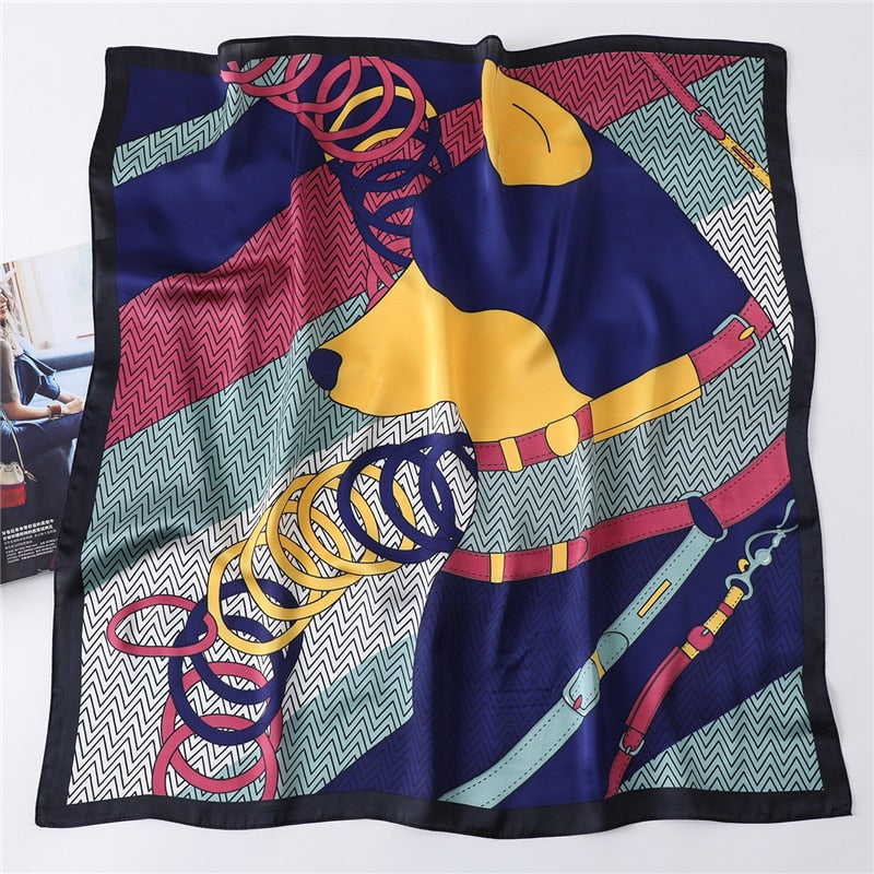 Luxury Satin Silk Scarf Coco & Dee