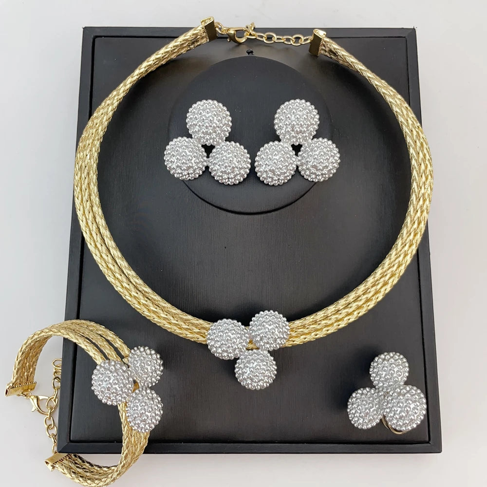 Golden Glow Jewellery Set