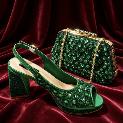 Veena Bag & Shoe Set