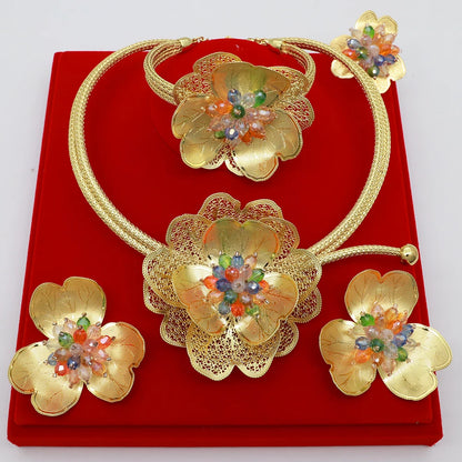 Flora Jewellery Set