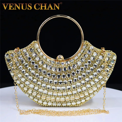 Mary Rhinestones Clutch