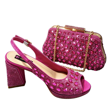 Veena Bag & Shoe Set