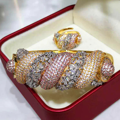 Luna Bangle & Ring Set