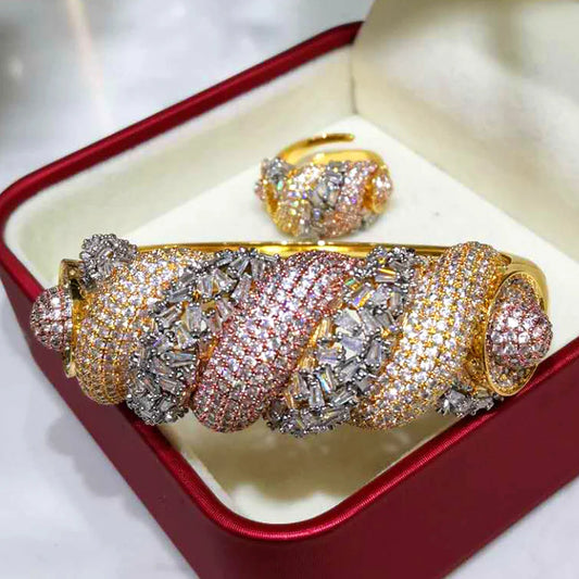 Luna Bangle & Ring Set