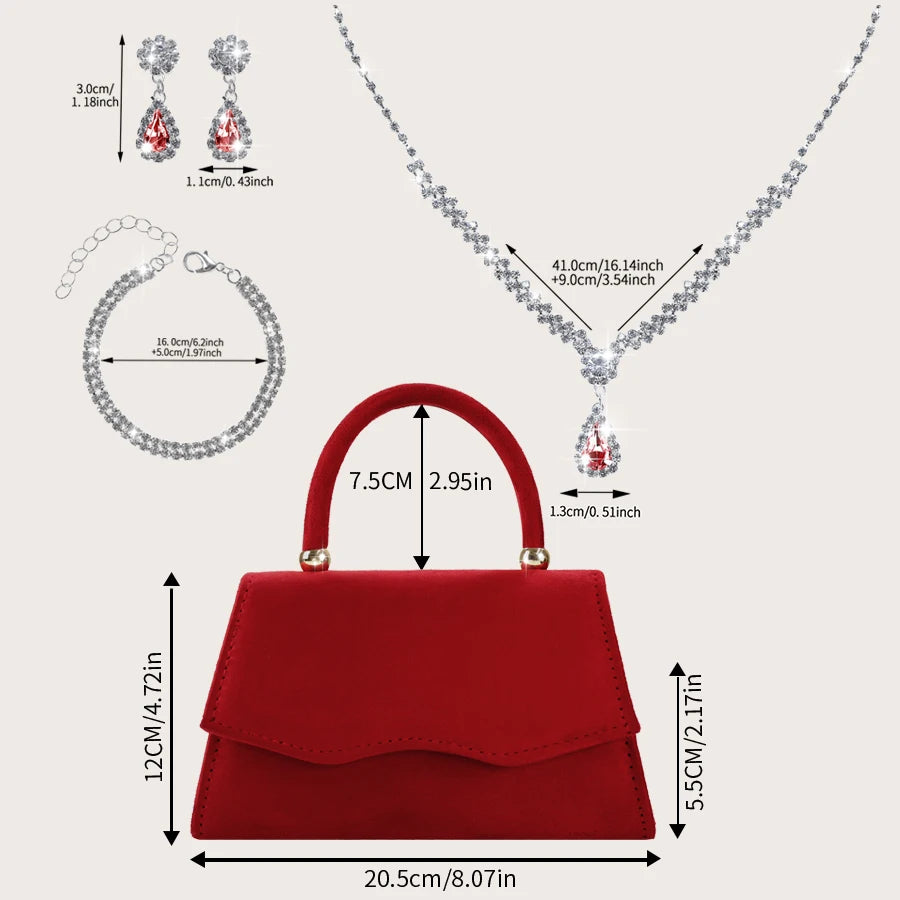 Glamour Bag Jewellery Set
