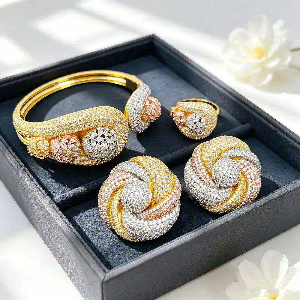 Celeste Bangle & Ring Set