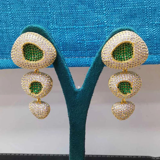 Round Drop Earrings