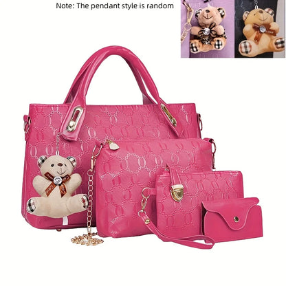 Elegance 4-Piece Handbag Set