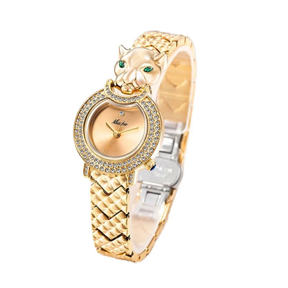 Leopard Bling Watch
