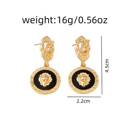 Medusa Dangle Earrings