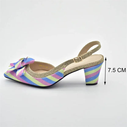 Veena Shoe & Bag Set