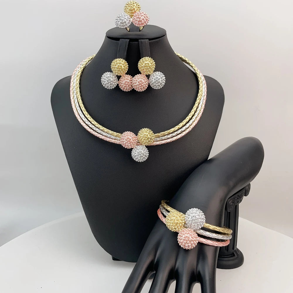 Golden Glow Jewellery Set