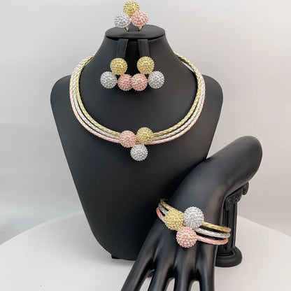Golden Glow Jewellery Set