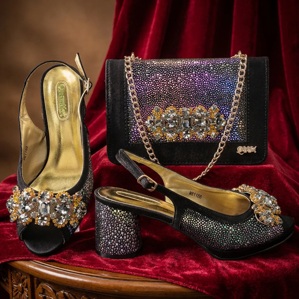 Hina Shoes & Bag Set