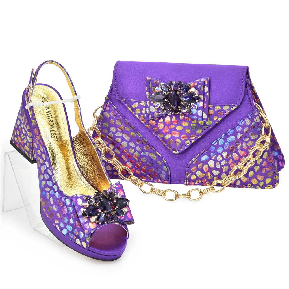 Pia Bag & Shoe Set