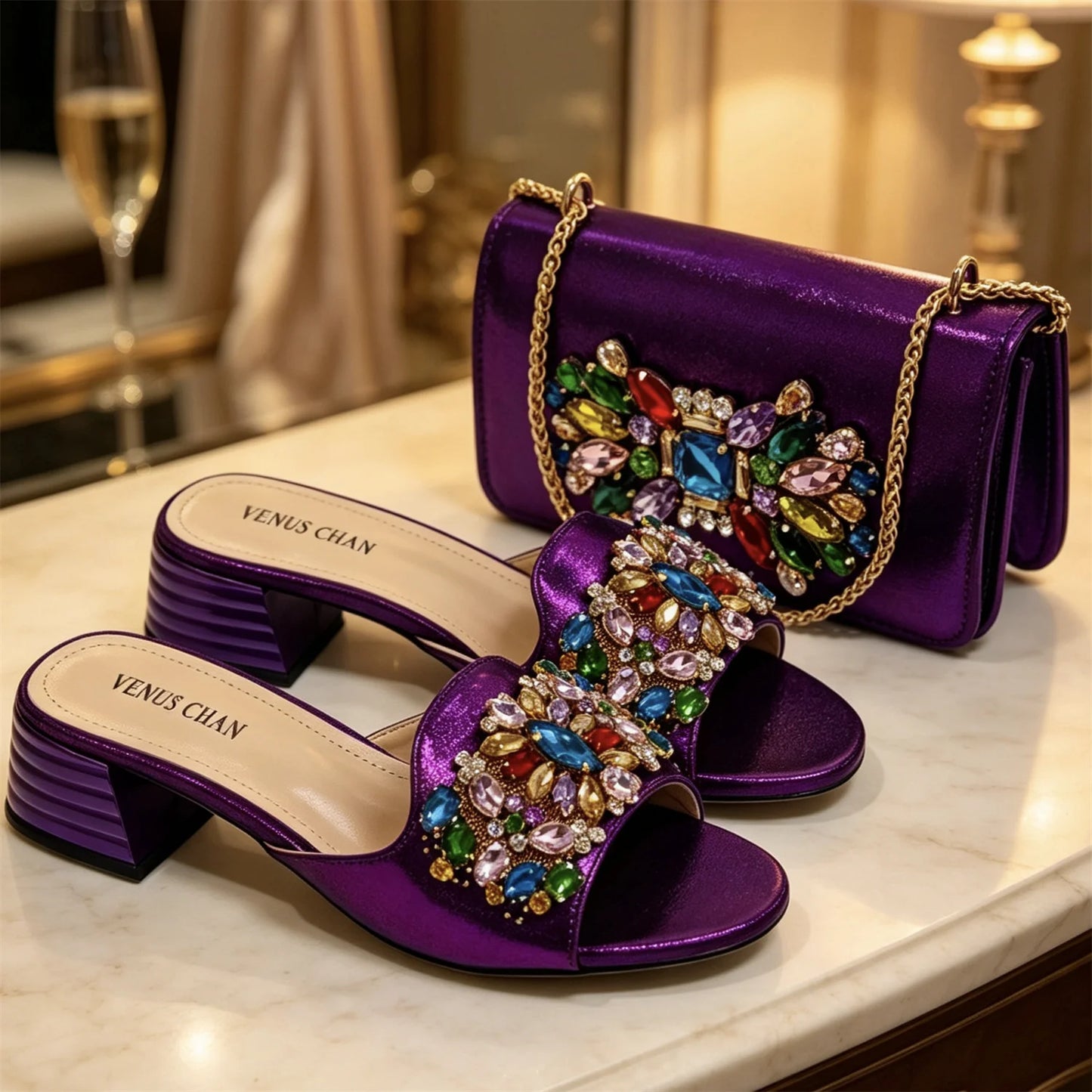 Rimy Bag & Shoe Set