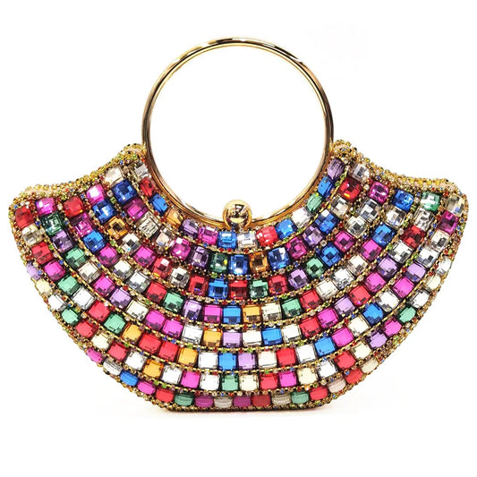 Mary Rhinestones Clutch